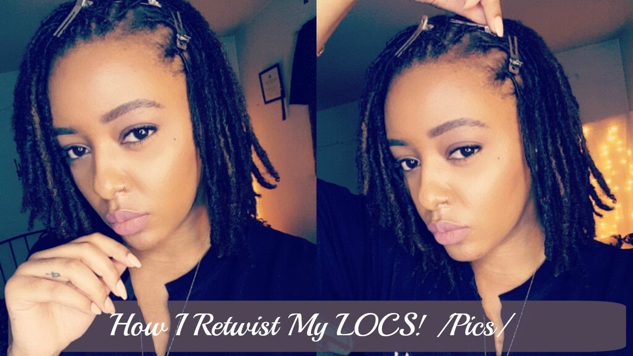 How I Re twist My LOCS! /Pics/