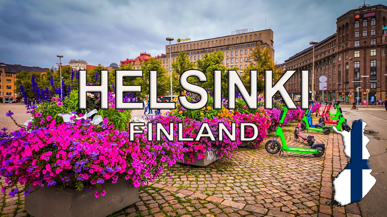 Walking in Helsinki, 🇫🇮 Finland - 4K UHD video