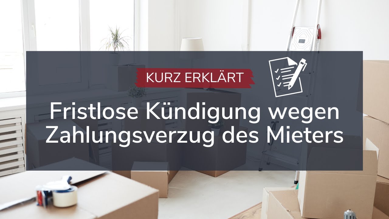 Fristlose Kundigung Im Mietrecht