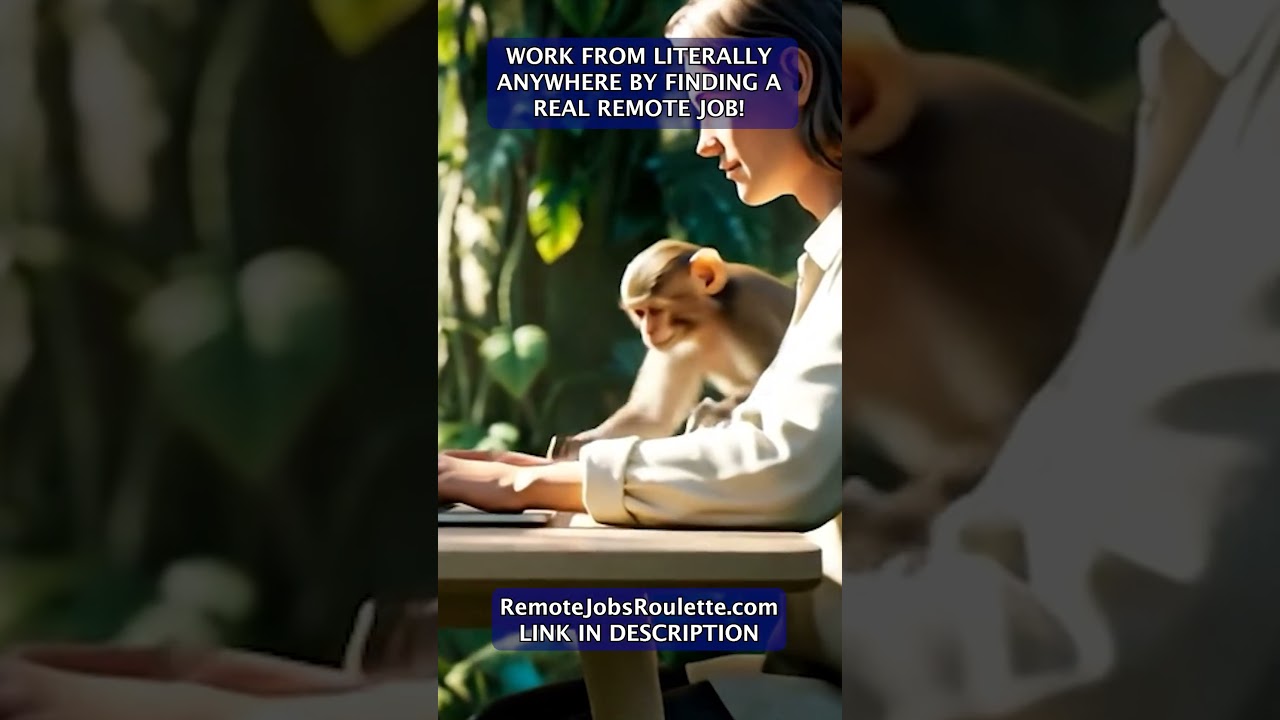 Want to work from the jungle? - Remote Jobs Roulette