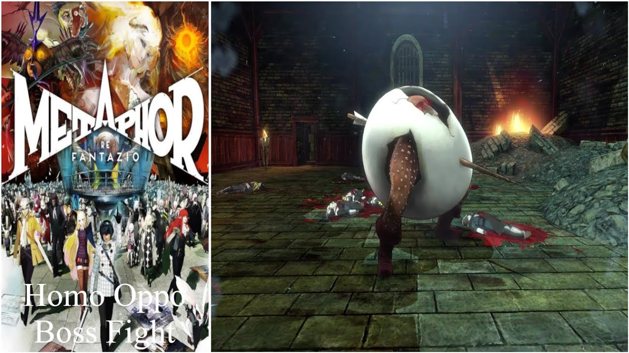 Metaphor ReFantazio Homo Oppo Boss Fight YouTube