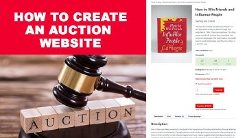 How to make an auction Website Using WordPress and Woocommerce