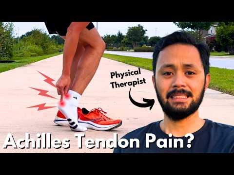 FIX Achilles Tendinitis: 3 EASY Physical Therapy Exercises