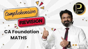 Big Announcement about CA FOUNDATION MATHS | CA VINOD REDDY