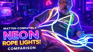 ULTIMATE Matter Neon Rope Light Comparison: Govee vs Nanoleaf vs SwitchBot
