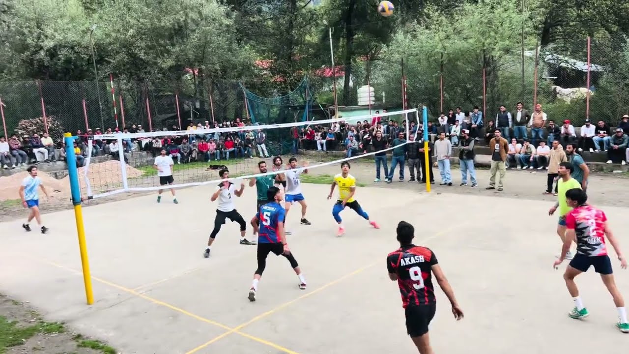 Final match goshal old Manali vs aleo 🏐