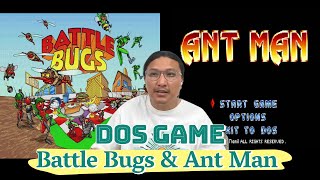 Dos Game:Battle Bugs & Ant Man 플레이