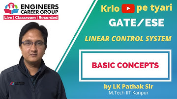 Linear Control  System  (Basic Concepts)