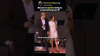 When you try to copy Harry even the way he stands with his legs apart 🥶 #meghanmarkle #shorts