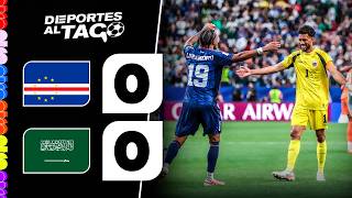 ✅ HISTÓRICO: CABO VERDE empató 0-0 ante ARABIA SAUDITA y jugará los 16AVOS DE FINAL