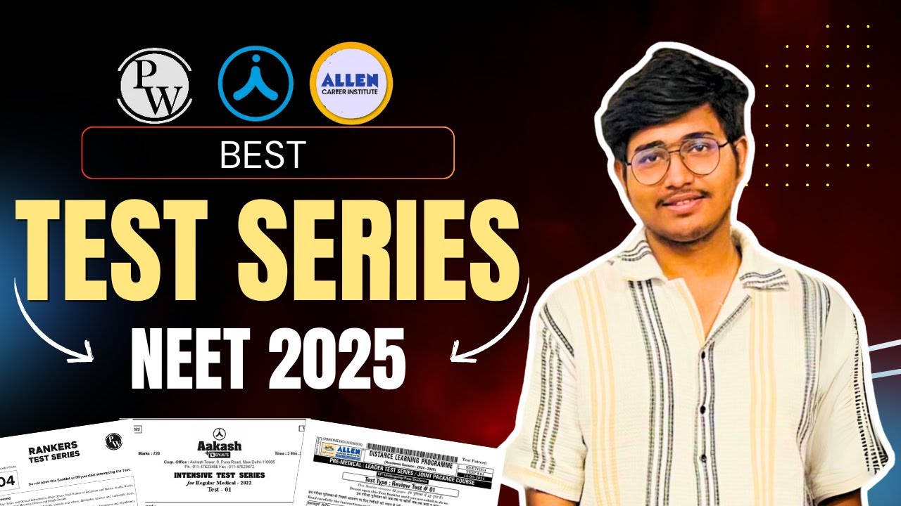 Best NEET 2025 Test Series: PW, Allen, Aakash - Which One is Right for ...