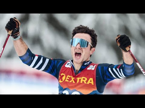 SKI DE FOND - Jules Lapierre signe une masterclass sur la mass start de Val di Fiemme