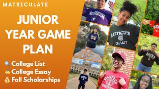 College Planning for High School Juniors: Your College List, College Essay, Fall Scholarships