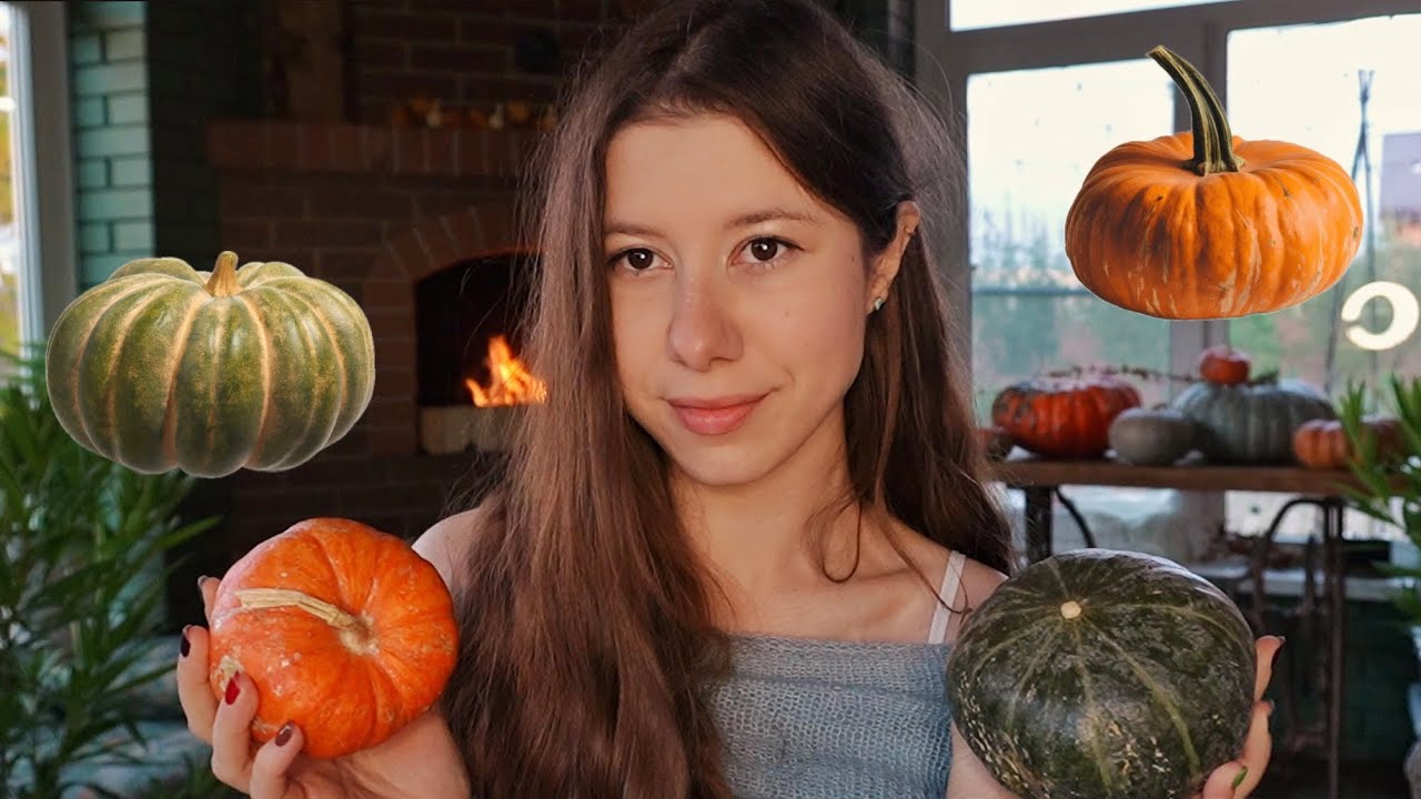 ASMR 🎃Pumpkin Review (tapping, rambling) Cozy! 