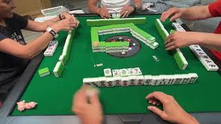 08/02/26 Sunday Mahjong climbed back up in chips with some good hands.