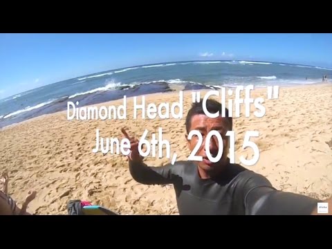 Surfing Hawaii DIAMOND HEAD | サーフィンハワイ ダイアモンドヘッド 2015/6/6