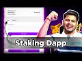 Create a token staking dapp  earn rewards   react js etherjs solidity dapp  defi series