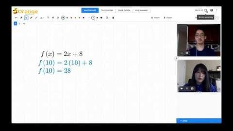 Online Tutoring class demo Video: www.Orange tutoring.com