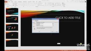 Working with Objects Tutorial in PowerPoint 2013