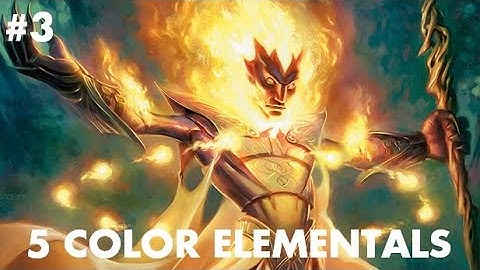 5 Color Elementals in Modern! League #3