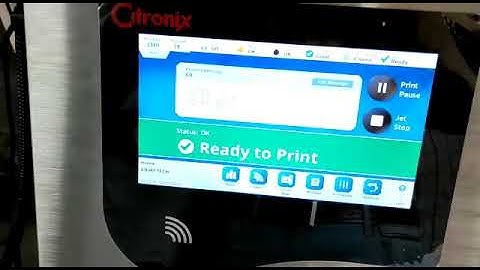 Citronix inkjet printer