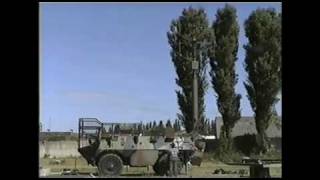 LMT-16 Comrod Heavy Duty Automated Telescopic Mast on Armoured Vehicle