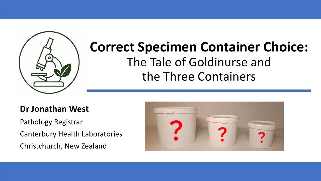Proper Container Selection for Surgical Specimens
