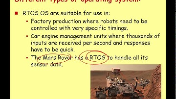 A Level System Software 3 - Types of Operating System