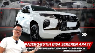 TERBARU 2024!! SPECIAL MODIFIKASI PAJERO PUTIH SUPER HEDON ALA DETAILING BROTHERS