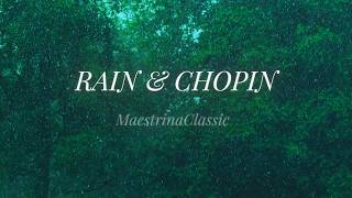 Rainy day RAIN SOUNDS  SLEEP Chopin Raindrop Prelude 🌧️ 