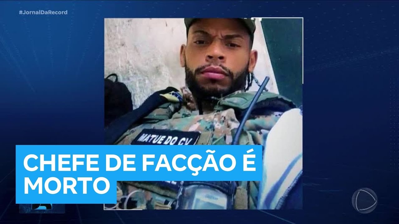Um dos chefes do Comando Vermelho é morto em operação policial no RJ