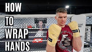 How To Wrap Your Hands Wonderboy Style | Stephen Wonderboy Thompson