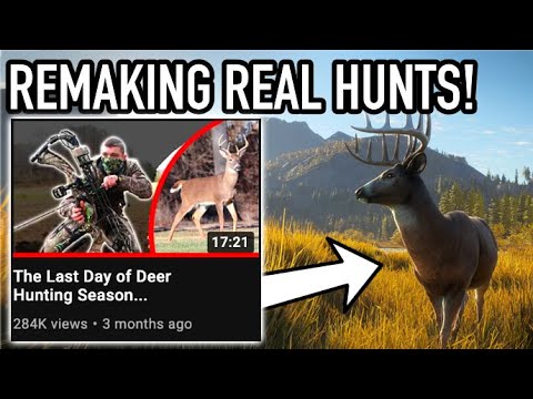Download REMAKING KENDALL GRAY'S REAL HUNTS! Hunter Call of the Wild Ep.26 - Kendall Gray