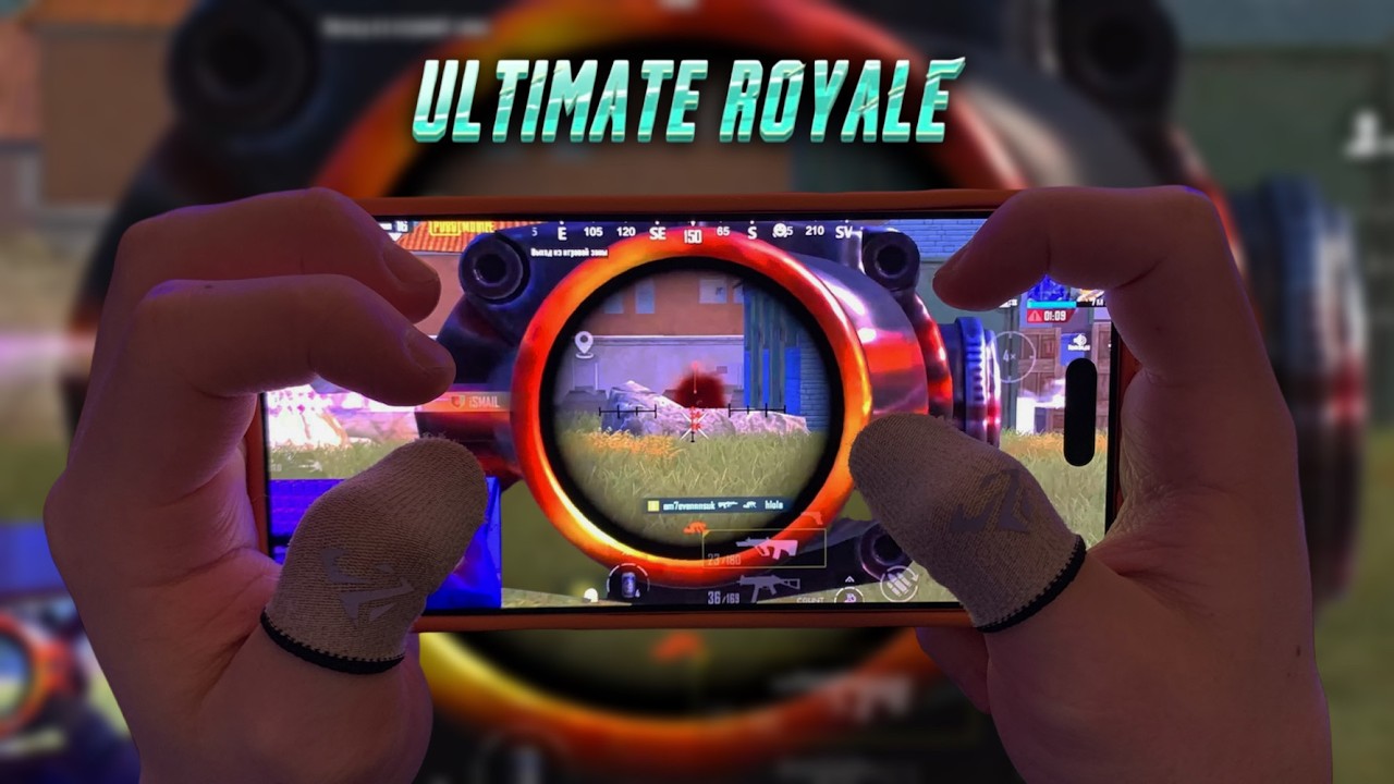 Full match with 23 kills in Ultimate royal (handcam) iPhone 17 pro max