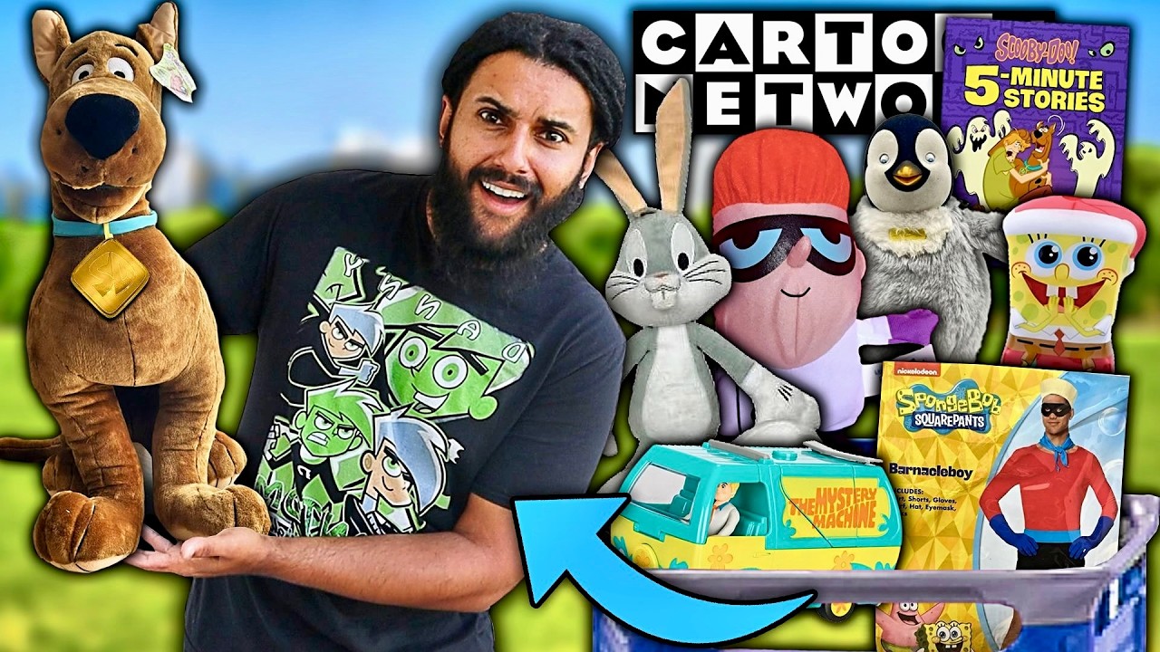 I Bought EVERY Cartoon Network Item at This GIANT Thrift Store!!