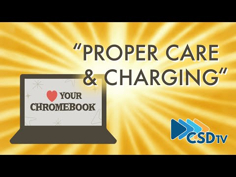Heart Your Chromebook: Proper Care and Charging | Student Tech Safety Guide - video from Canyonsdistrict