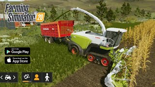 Corn Silage with CLAAS 960 TERRA TRAC Forage Harvester | Farming Simulator 20 gameplay #12 screenshot 4