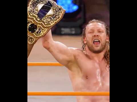 live pov of kenny omega\u0027s world title win! 👀
