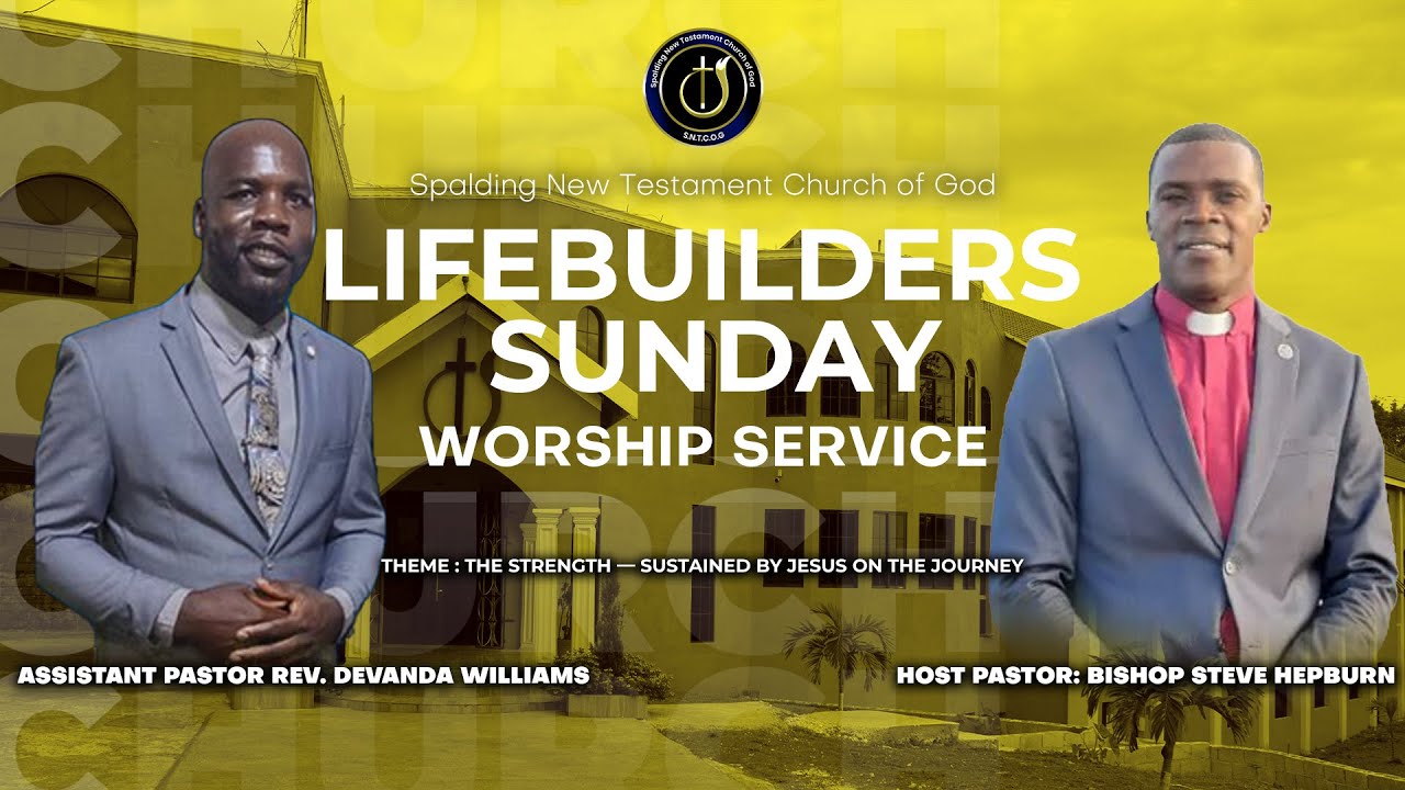 S.N.T.C.O.G LIFEBUILDERS SUNDAY JAN 18,2026 | HOST PASTOR Bp S. HEPBURN | SPEAKER : REV D. WILLIAMS