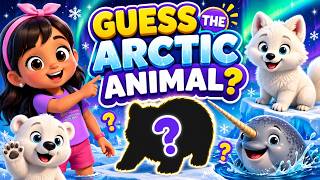 Arctic Animals Quiz for Kids  | Guess the Animal Game  | Polar Bear, Arctic Fox, Narwhal &amp; More 2