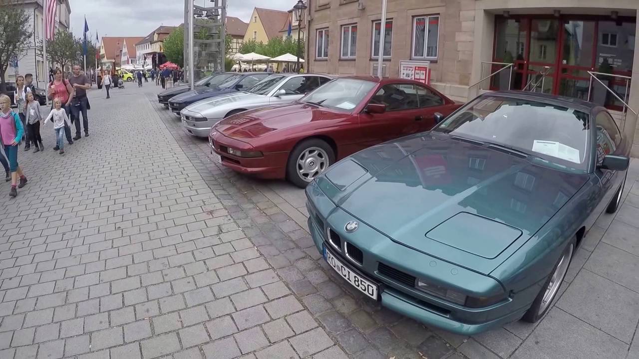 BMW 840i AND 850i COMPILATION BLACK BLUE SILVER GREEN AND WINE RED ...