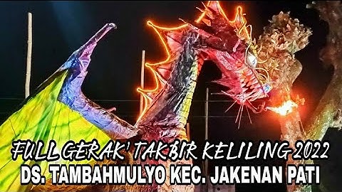 takbir keliling desa tambahmulyo 2022 || full senyum akhirnya bisa takbir keliling lagi