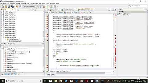 HOW TO CREATE VISUALMIDLET BY USING NETBEANS IDE 6.5.1 SOFTWARE LIVE ON 06/09/2019