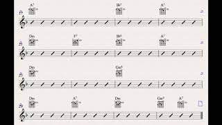 Here is a backing track in gypsy jazz style for the standard russian
lullaby. key of d minor tempo 230 (same speed as oscar)