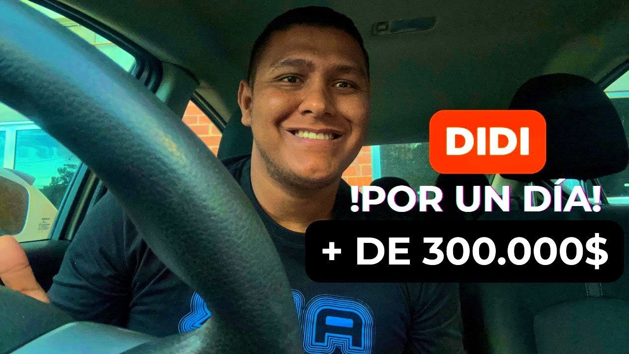 Trabajo Un Día Como CONDUCTOR De  DIDI En MEDELLÍN