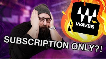 Waves Audio... The Dark Future of Audio Plugins