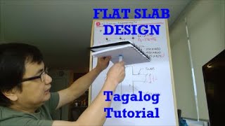 FLAT SLAB DESIGN (with timestamped) - Tagalog tutorial