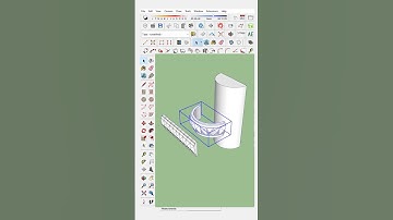 The FASTEST Way to Create Pattern on Curved Surfaces in SketchUp Using Shape Bender!‎‏#Shapebender