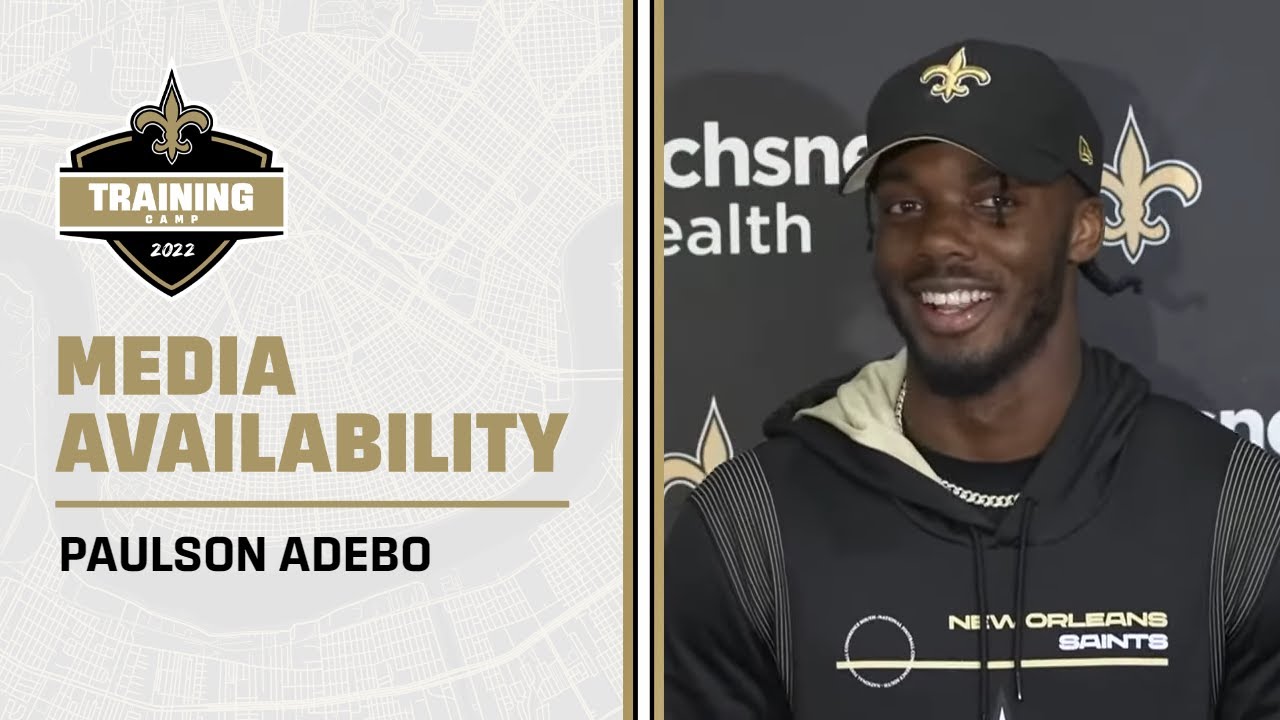 Paulson Adebo Focused on Consistency | Saints Training Camp 2022