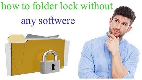 How to Lock Folder without any Software in Hindi/Urdu| Tips & Tricks 2019 | Window 7 Folder Locker